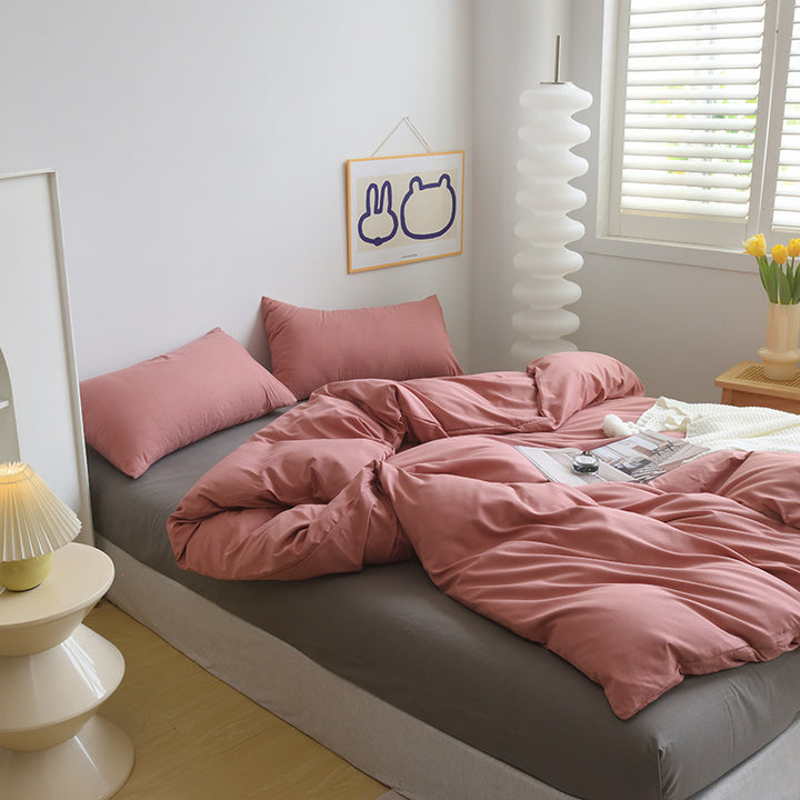 Premium Soft Satin Duvet Cover Set