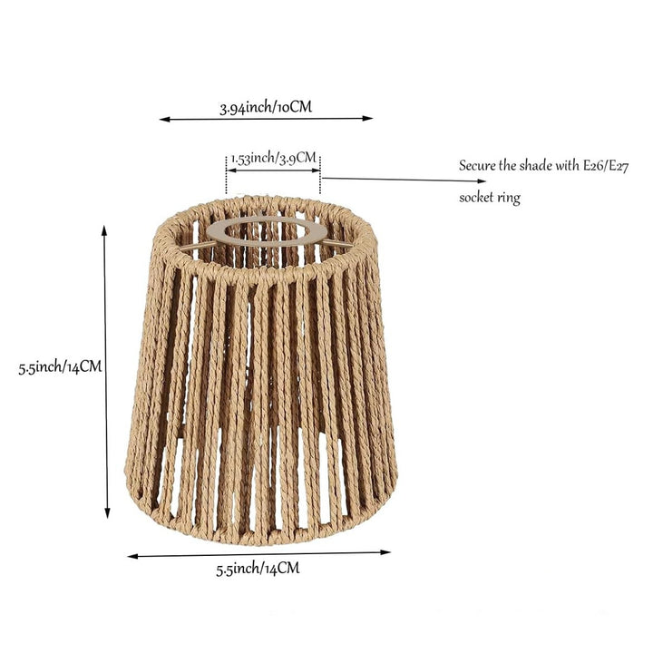 Decorative lampshade with modern design