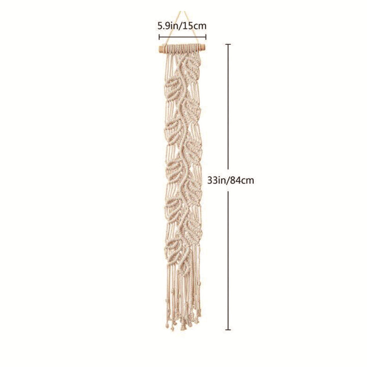 Macrame Leaf Wall Art Decor