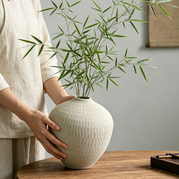 Decorative ceramic vase