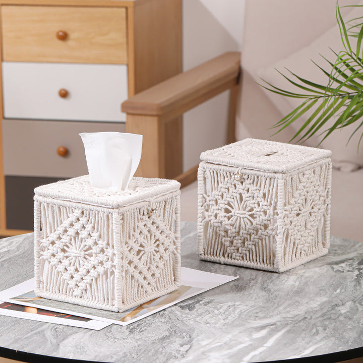 Handcrafted cotton cloth basket