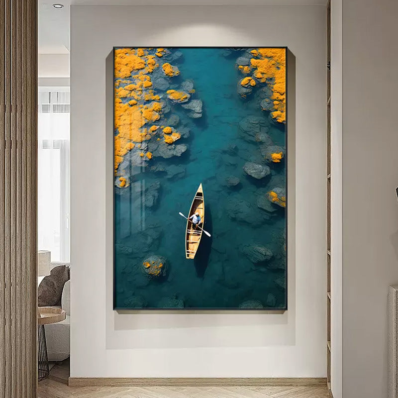 Coastal Ocean View Framed Artwork