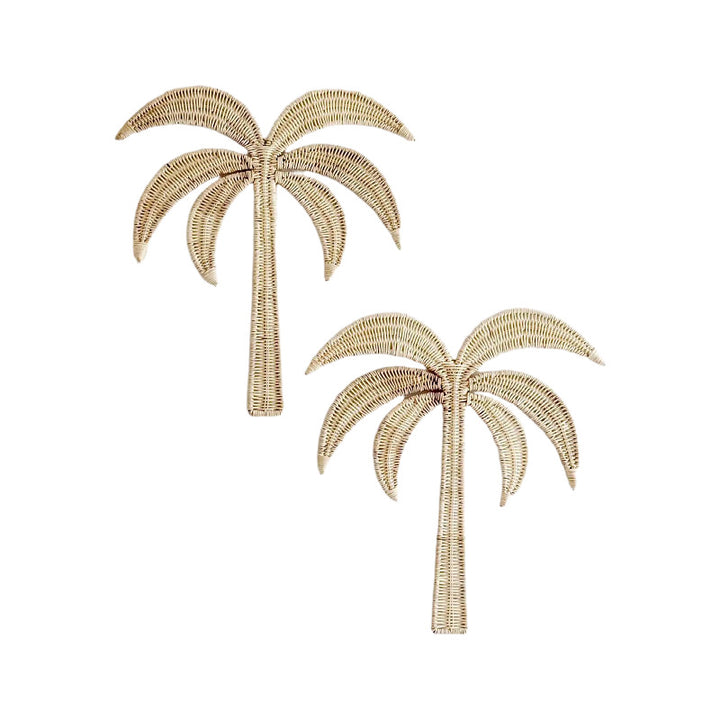 Wall decoration in palm design