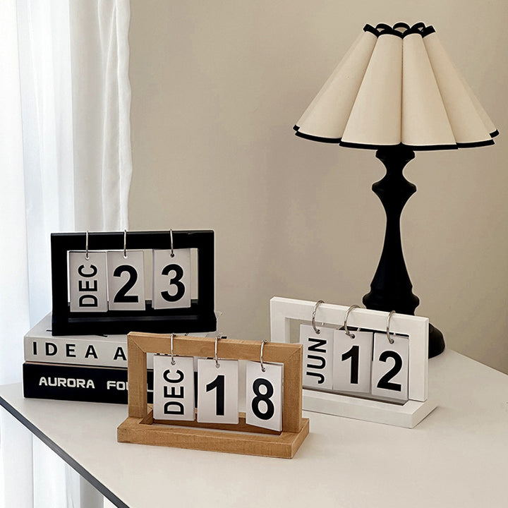 Desktop Flip Calendar Stand