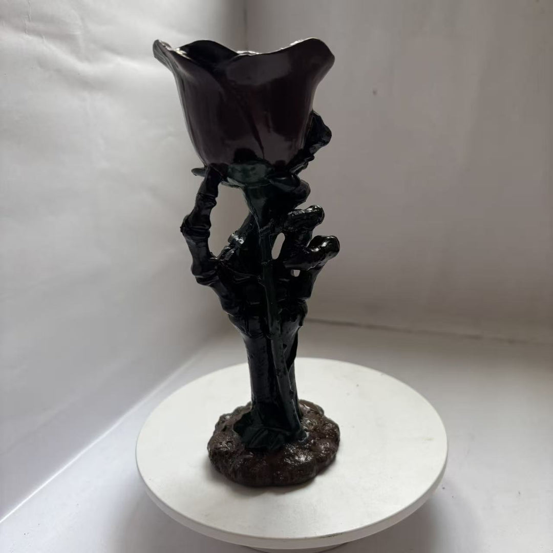 Decorative Rose Statue