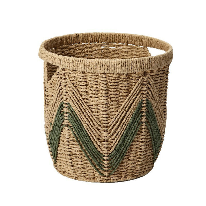 Decorative storage basket