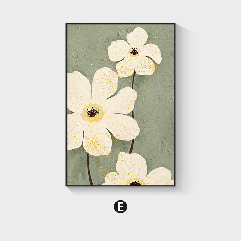 Framed Botanical Floral Artwork
