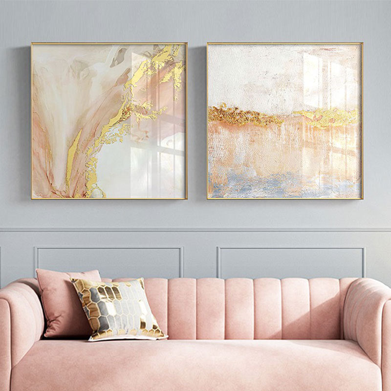 Abstract Textured Framed Wall Art