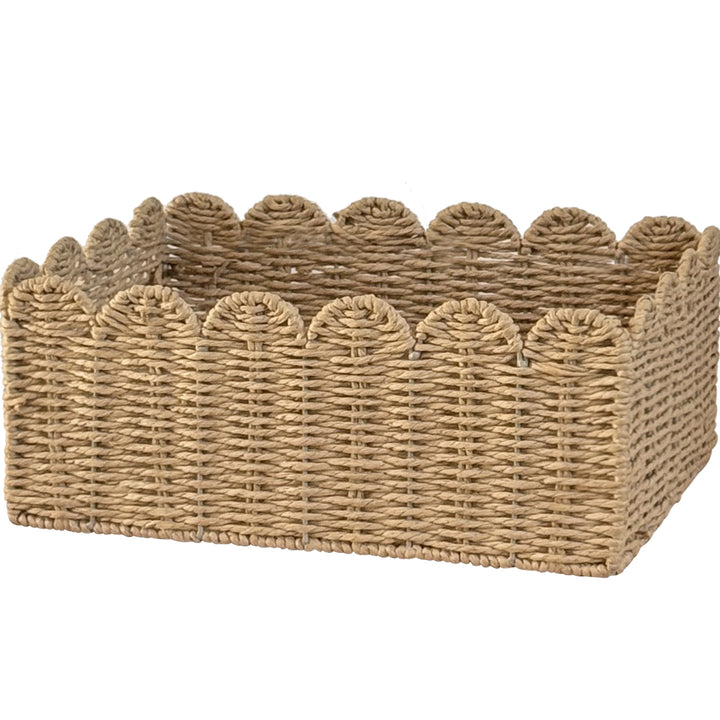 Decorative storage basket