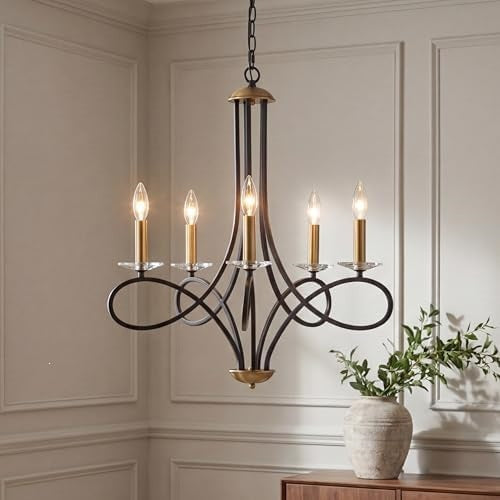 Modern elegant chandelier
