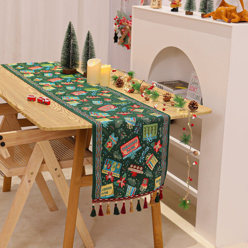 Festive table runner