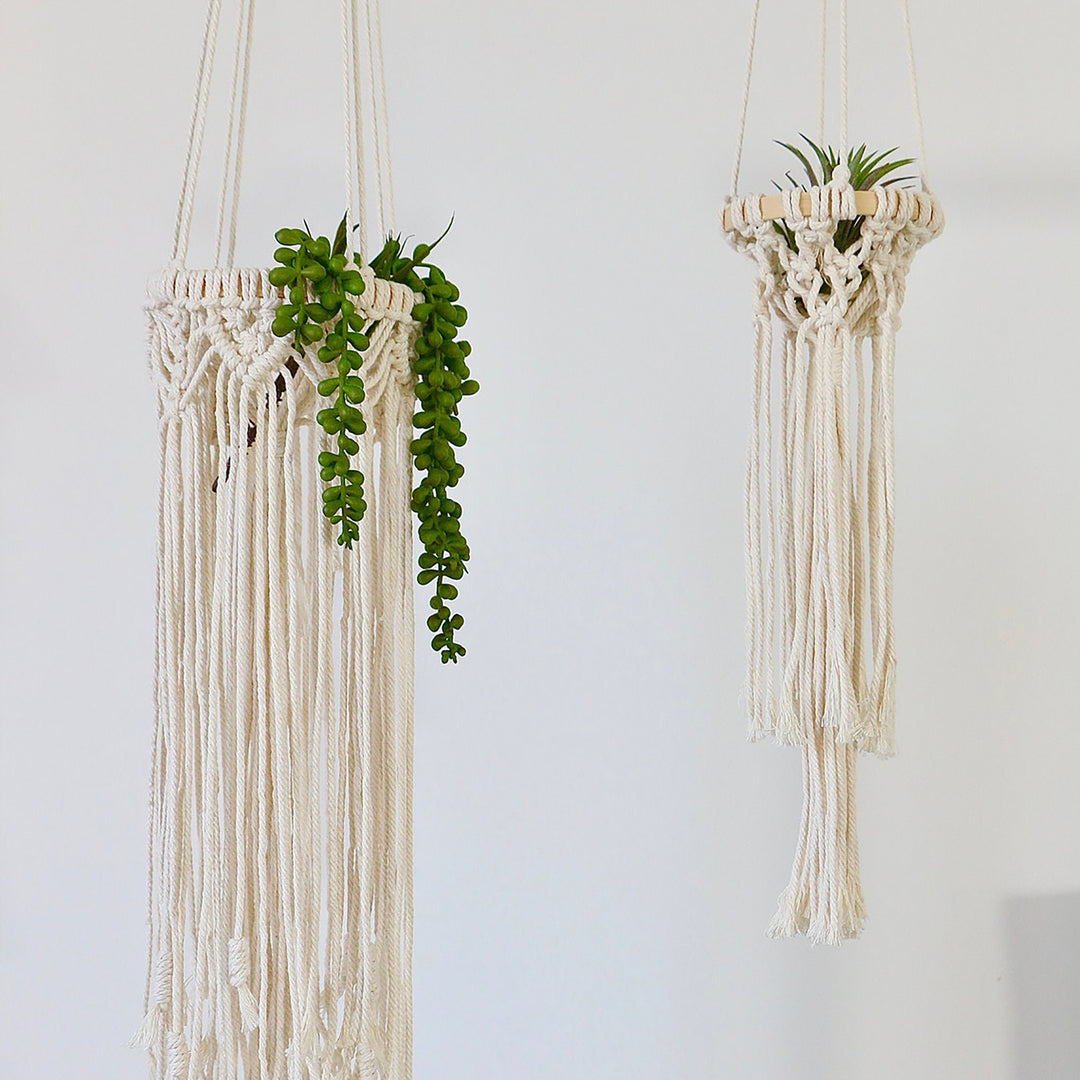 Hanging Macrame Planter