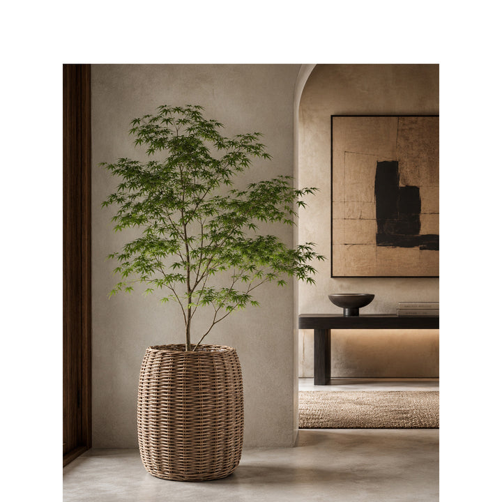 Stylized laundry basket