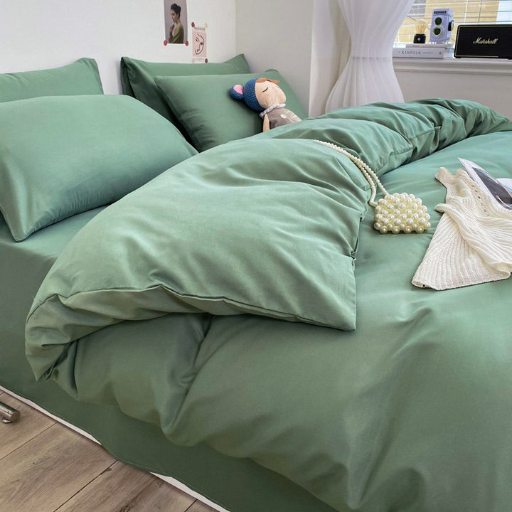 Soft Satin Duvet Cover Set