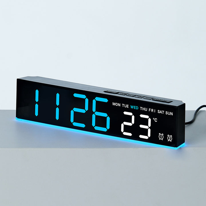 Digital watch with hygrometer and alarm function