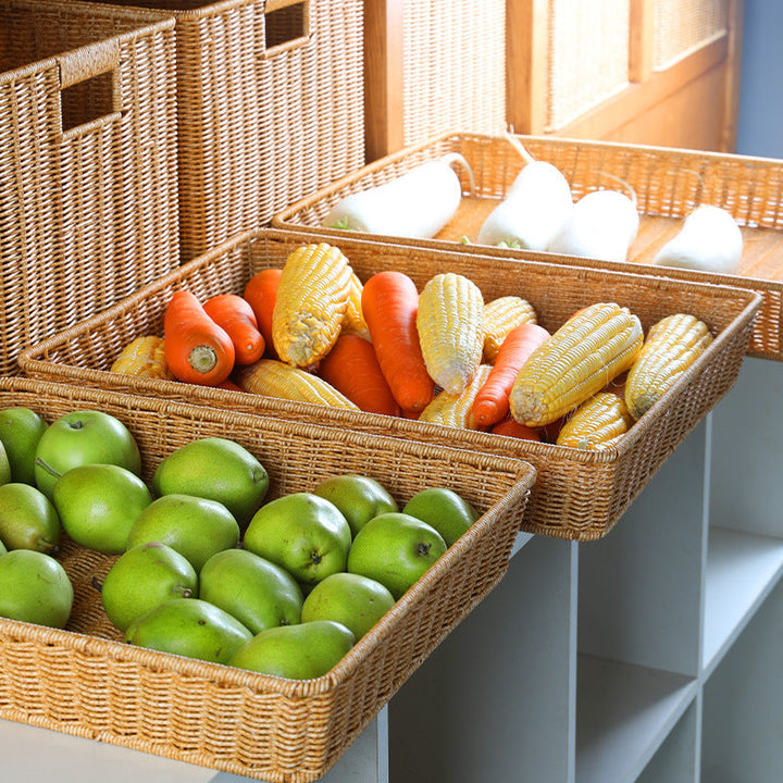 Natural Woven Storage Tray
