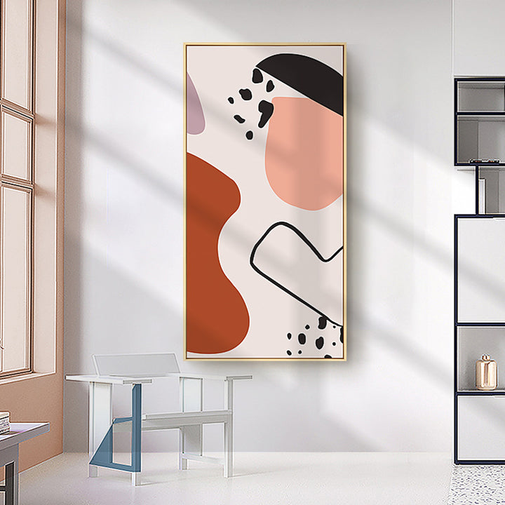 Framed Abstract Nature-Inspired Wall Art