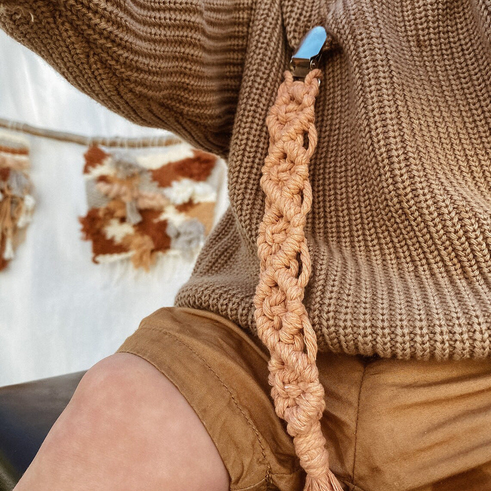 Braided Macrame Glasses Strap