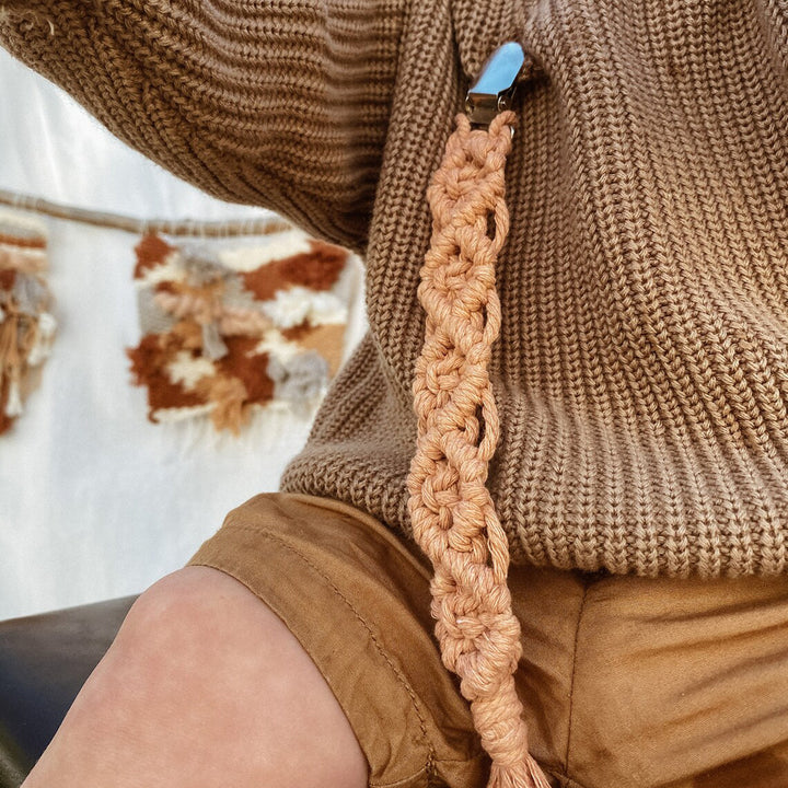 Braided Macrame Glasses Strap