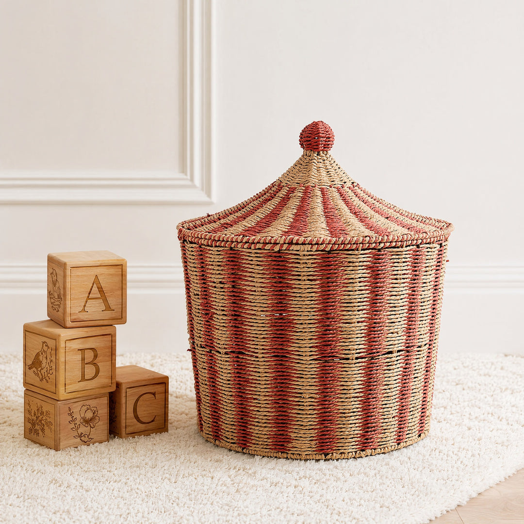 Decorative and practical storage basket