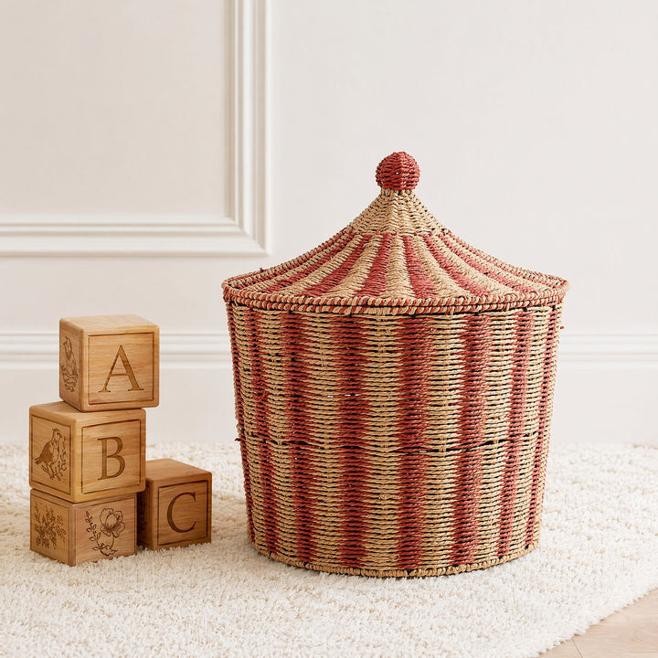 Decorative and practical storage basket