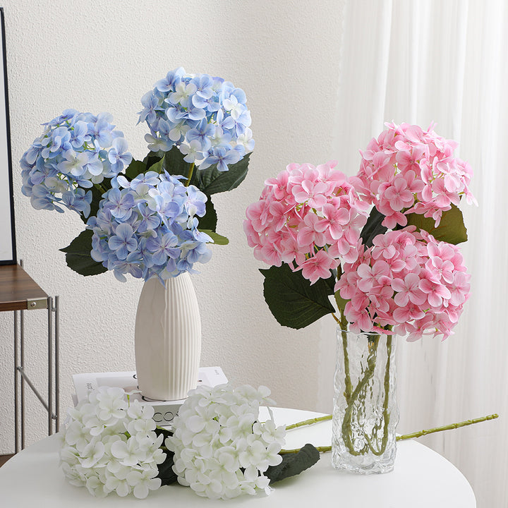 Artificial Hydrangea Branch
