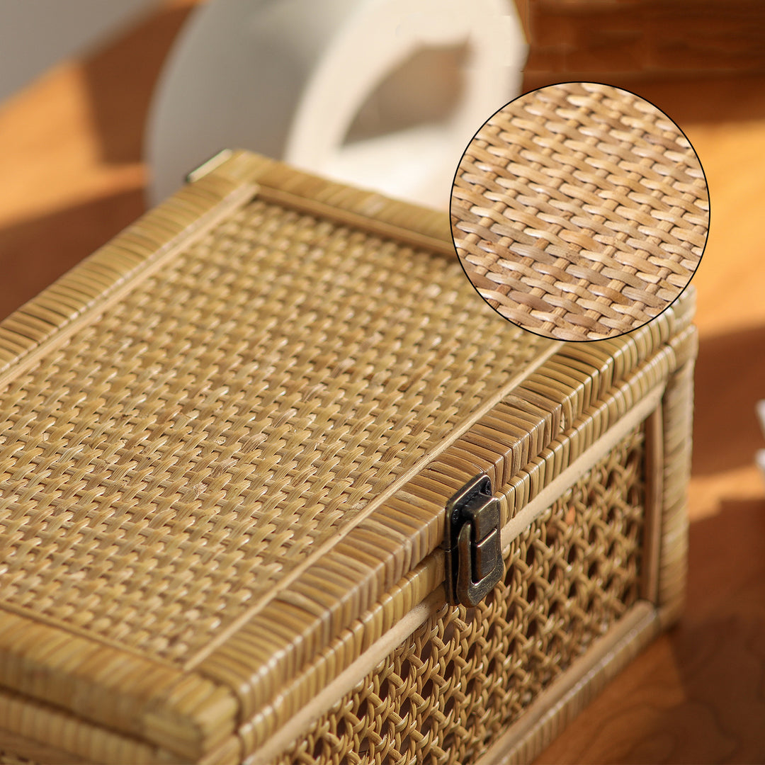 Handcrafted Decorative Woven Storage Box