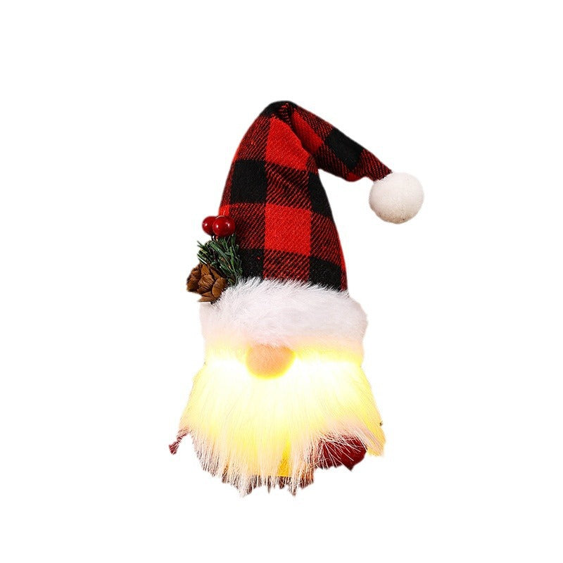 Illuminated Santa Claus Figure
