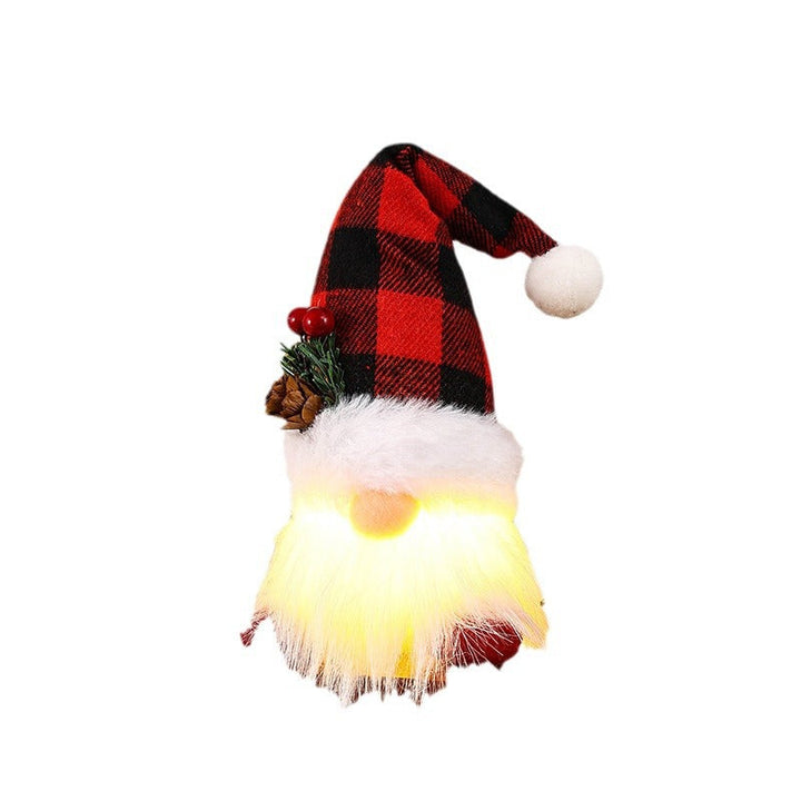Illuminated Santa Claus Figure