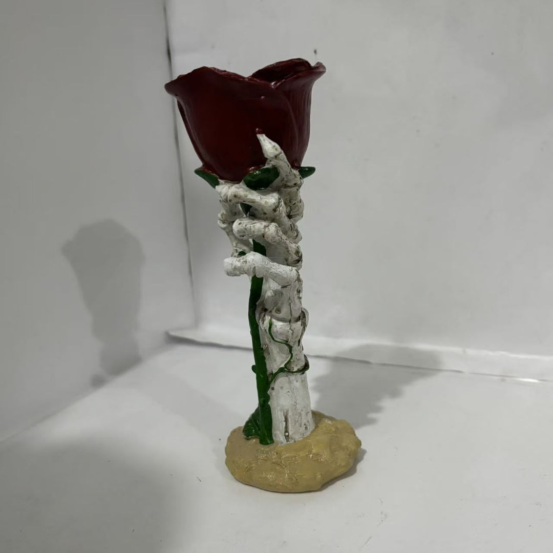 Decorative Rose Statue