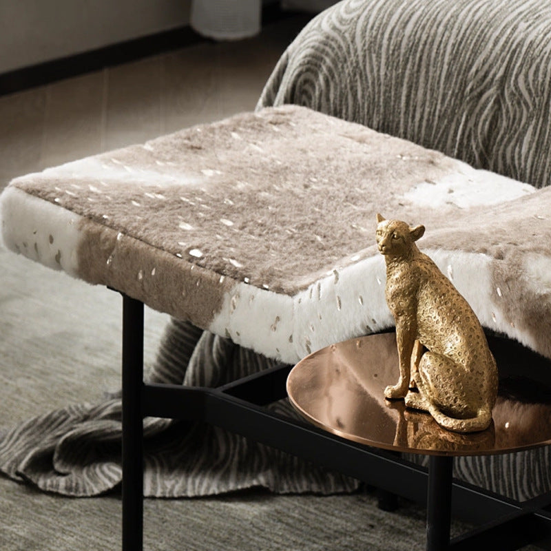 Decorative Golden Leopard Figurine