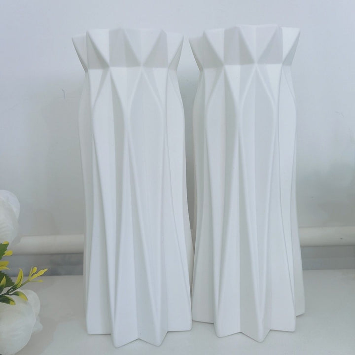 Decorative Geometric Flower Vase