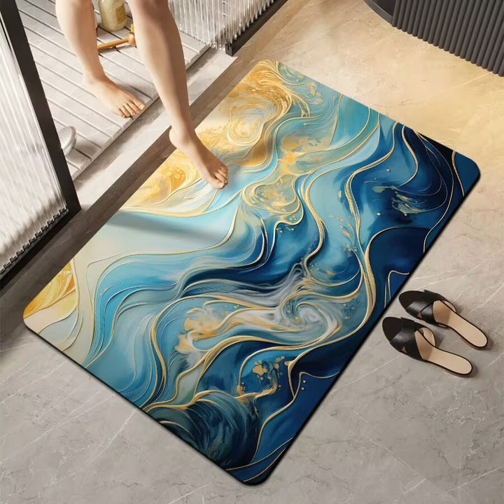 Luxurious Marble Finish Mat