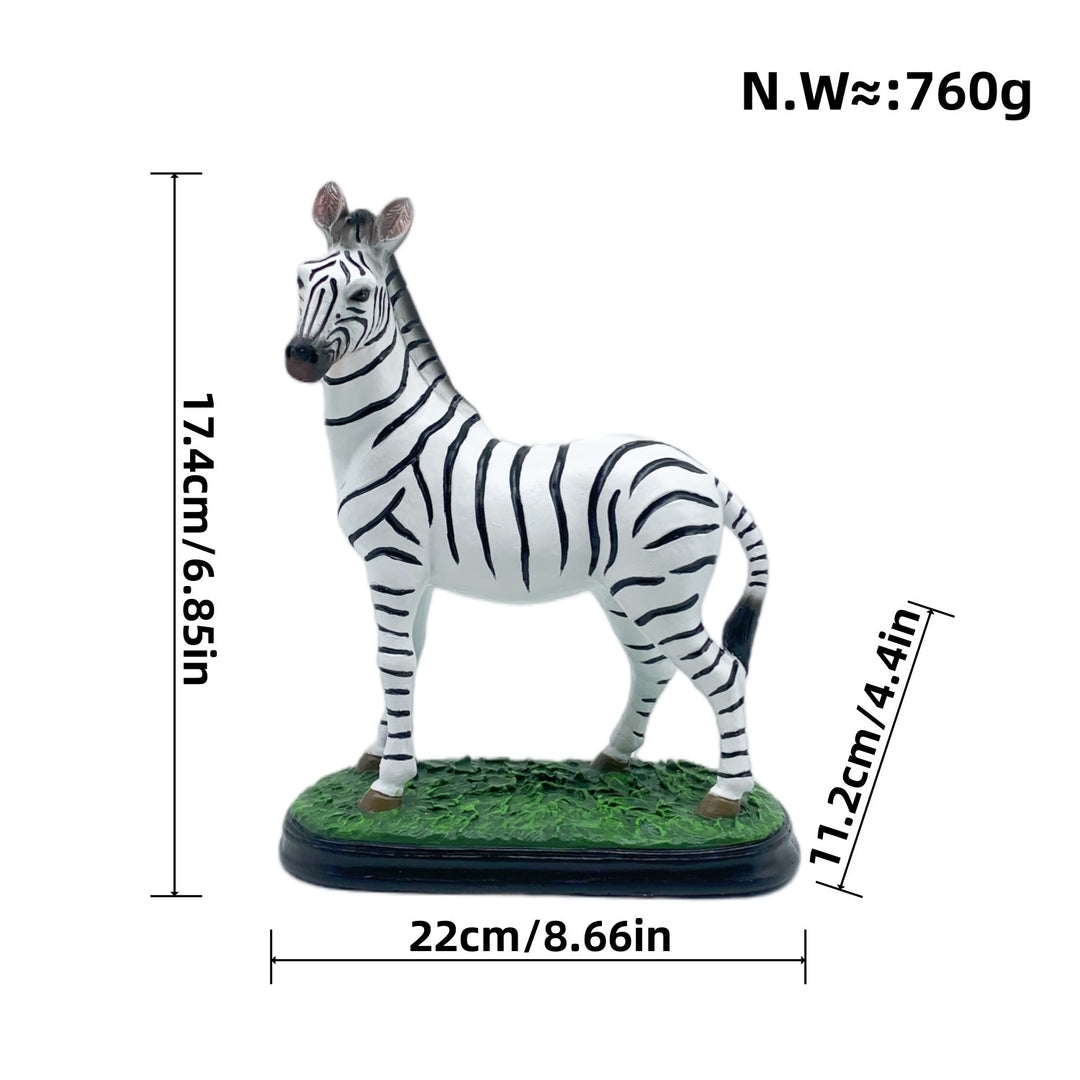 Decorative Zebra Figure