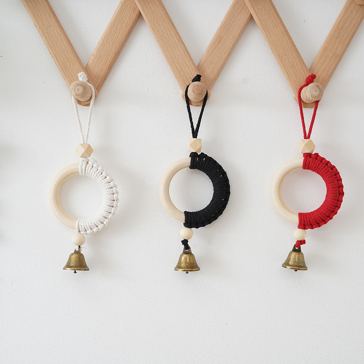 Decorative Macrame Wall Art with Bell