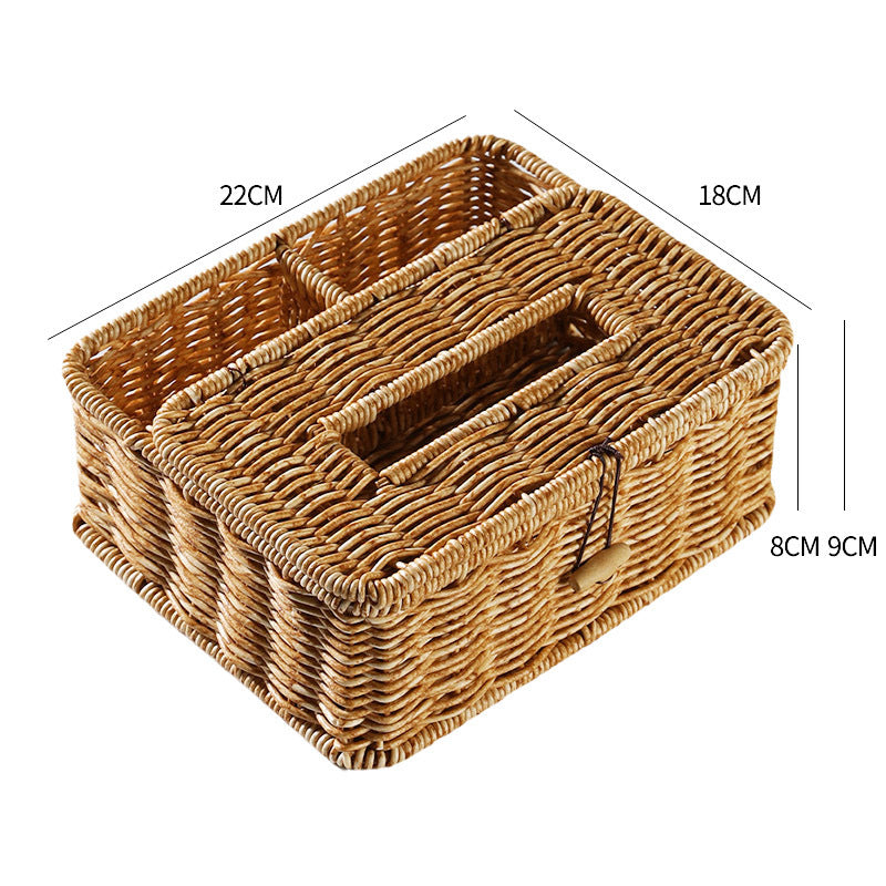 Handwoven Multi-Part Storage Basket
