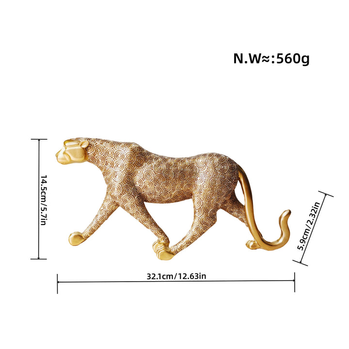 Artistic Decorative Wildcat Sculpture