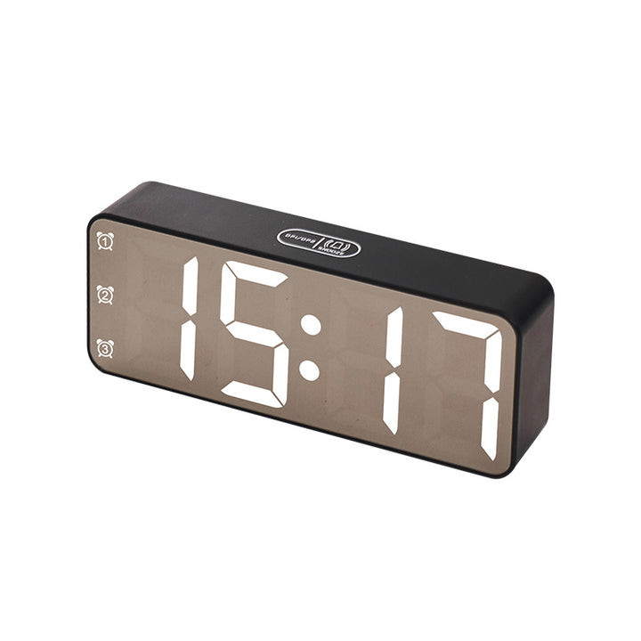Digital alarm clock with large display