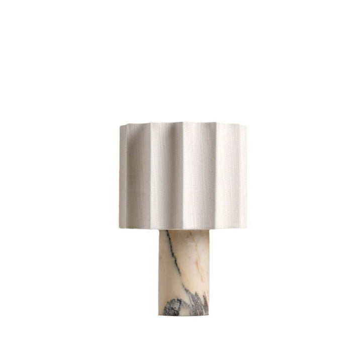 Decorative marble table lamp