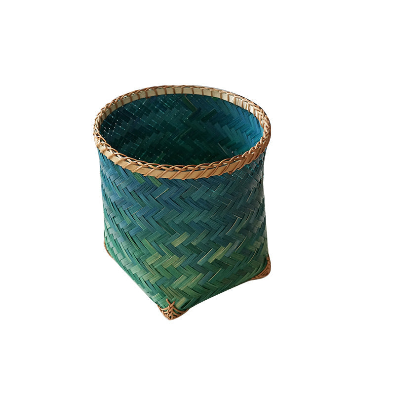 Handwoven storage basket