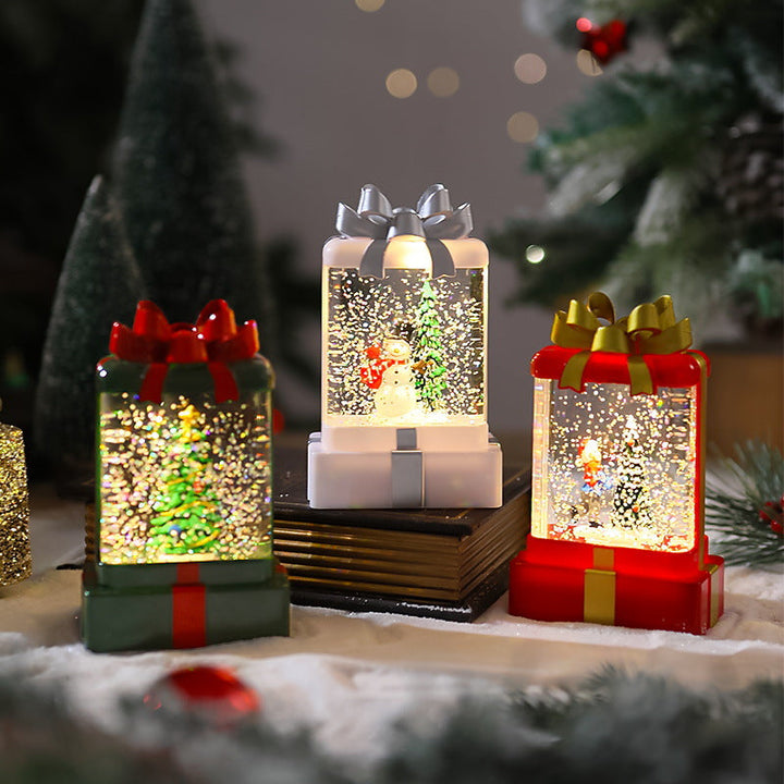 Musical snow globe Christmas decoration