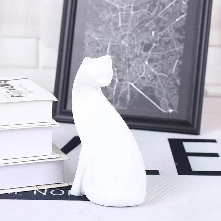 Contemporary Cat Figurine
