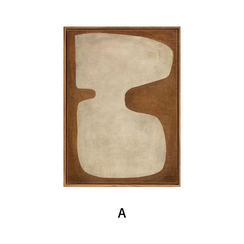 Abstract Minimalist Framed Artwork