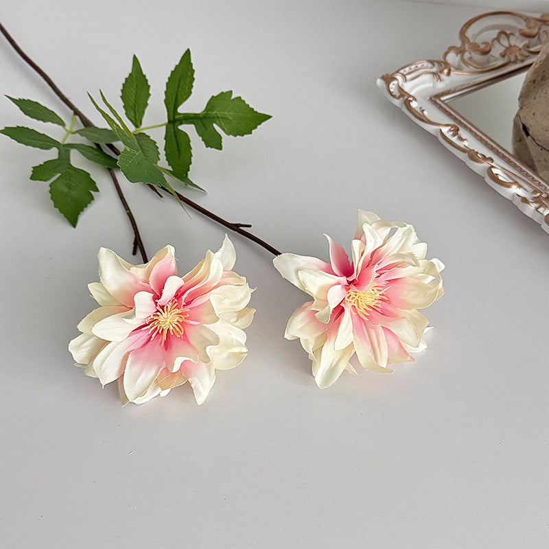 Decorative Faux Peony Stem for Floral Arrangements
