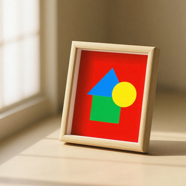 Modern Geometric Art Print Frame