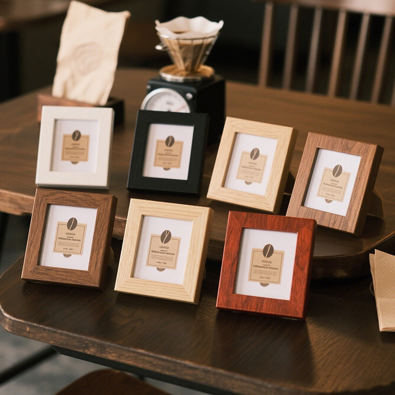 Vintage Coffee Bean Shadow Box Art Frame