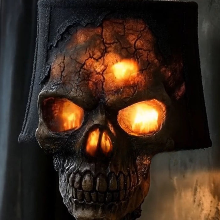 Decorative Skull Table Lamp