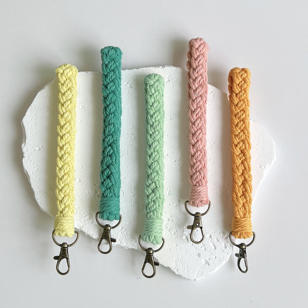 Braided Keychain Holder
