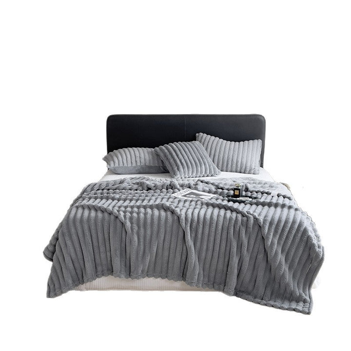 Textured Waves Plush Blanket
