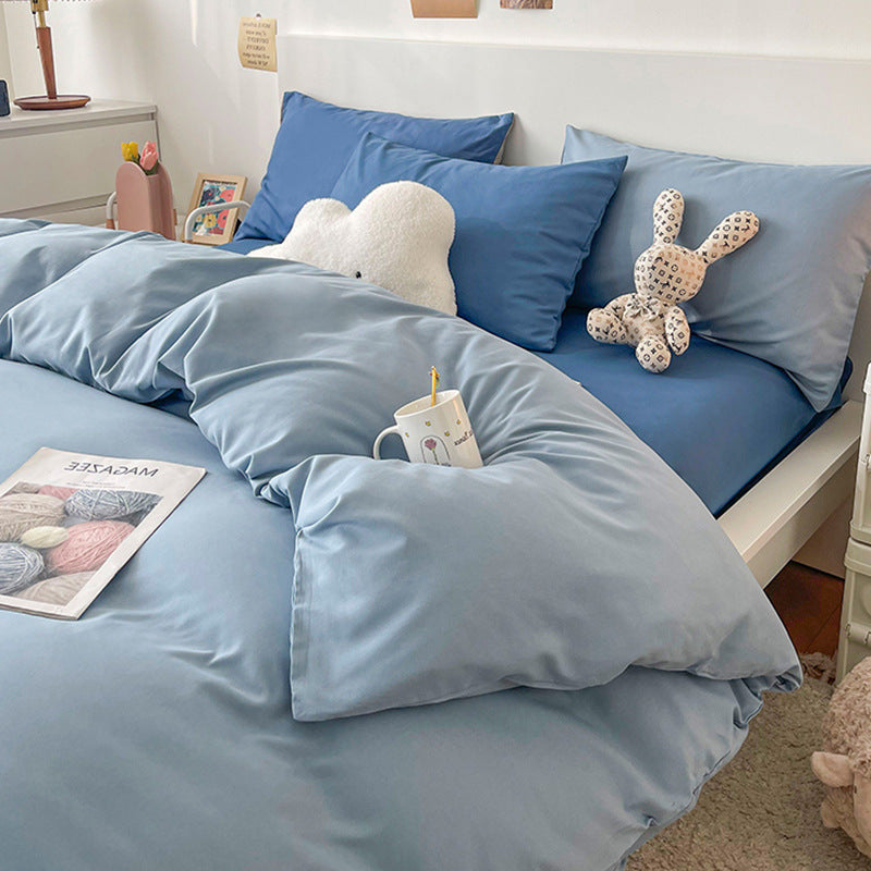 Soft Satin Duvet Cover Set